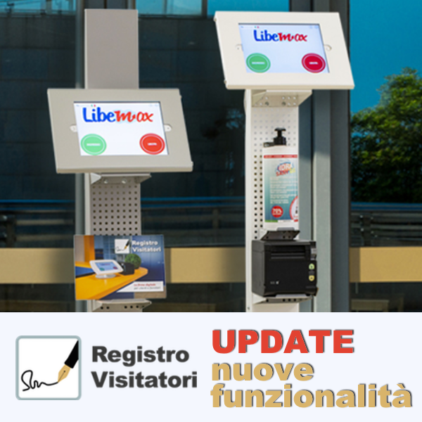 Update nuove funzionalità App Registro Visitatori