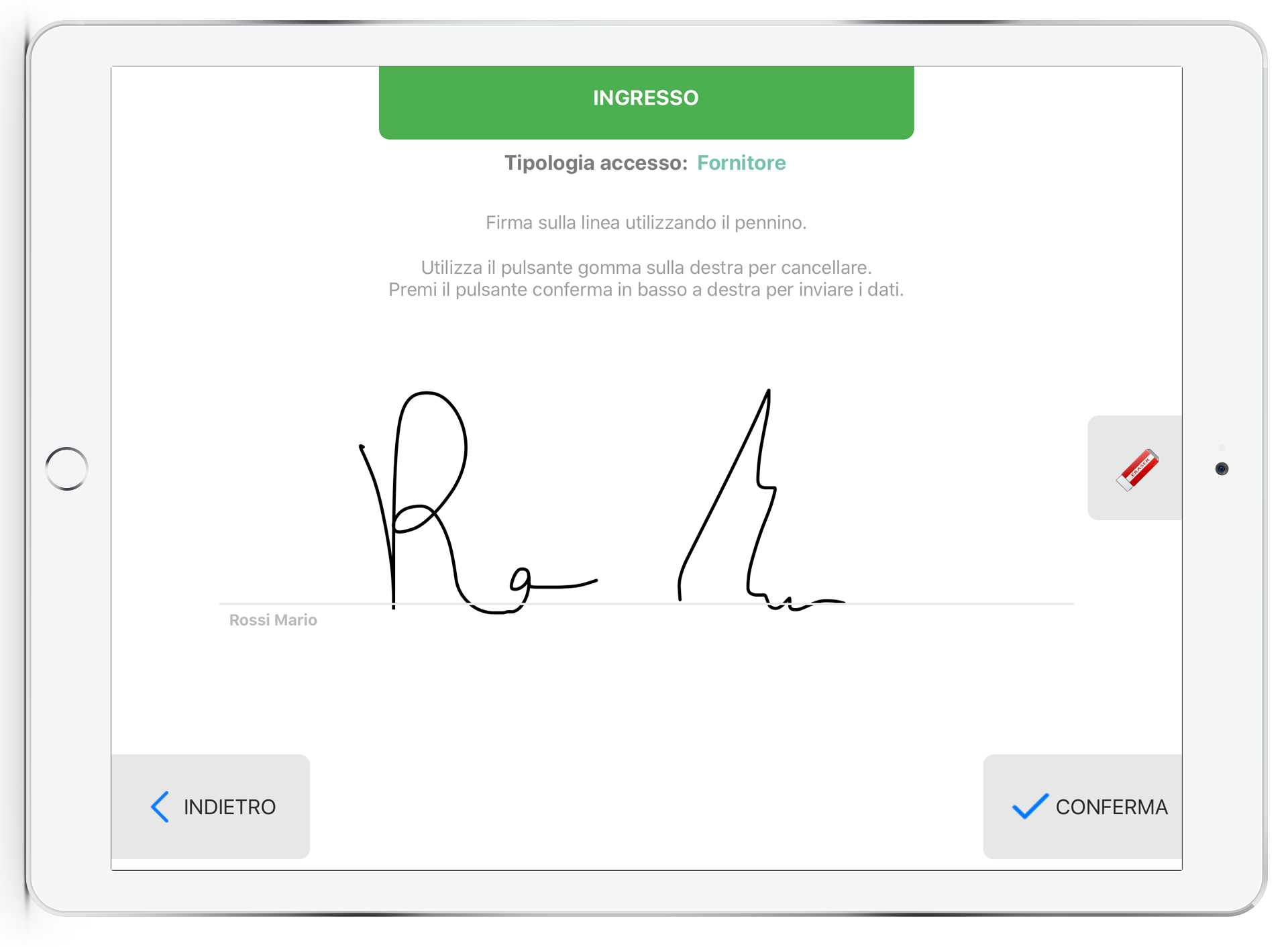 firma controllo accessi in azienda