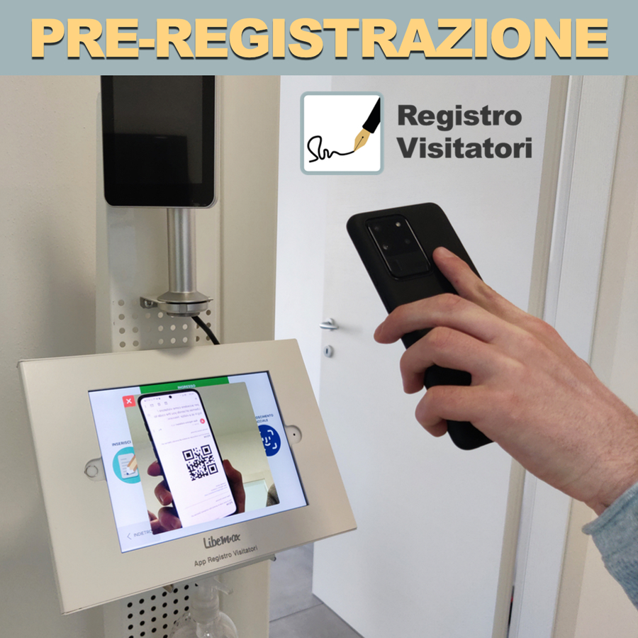 registrazione visitatori per eventi