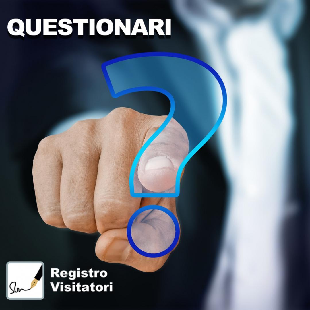 questionari per visitatori in azienda