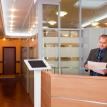 totem reception registro visitatori senza supporto