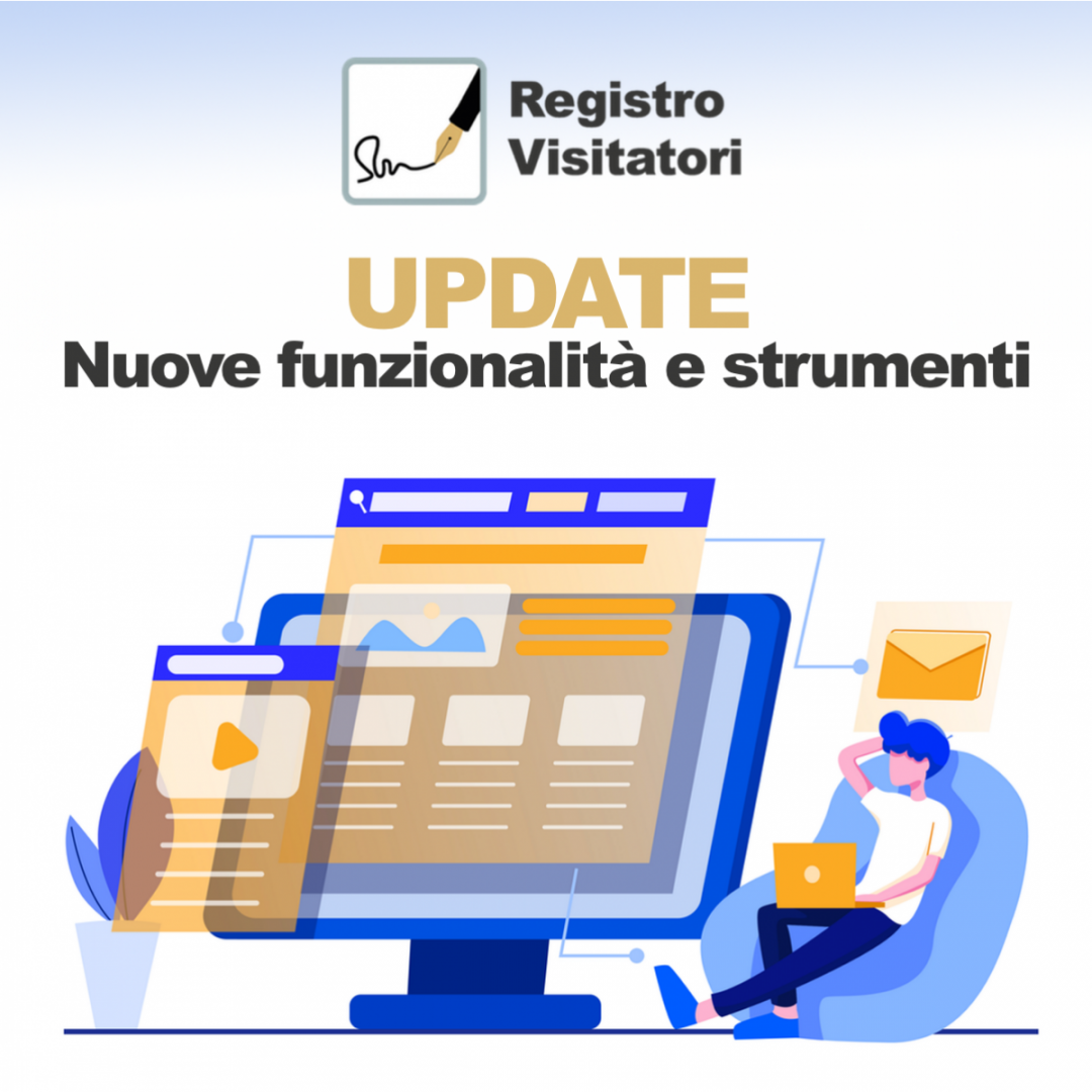 Libemax Registro Visitatori app registro elettronico nuove funzionalità update